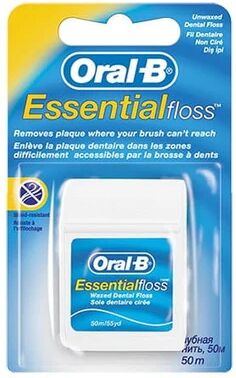 Oral-B Filo Interdentale Essential Floss Non Cerato 50 Metri