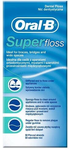 Oral-B Super Floss Filo Interdentale 50 Fili