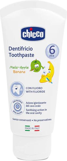 Chicco Dentifricio Mela Banana 50 Ml