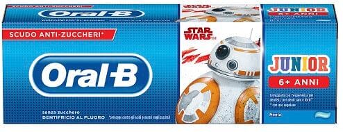 Oral-B Dentifricio Junior 6-12 Star Wars 75 Ml