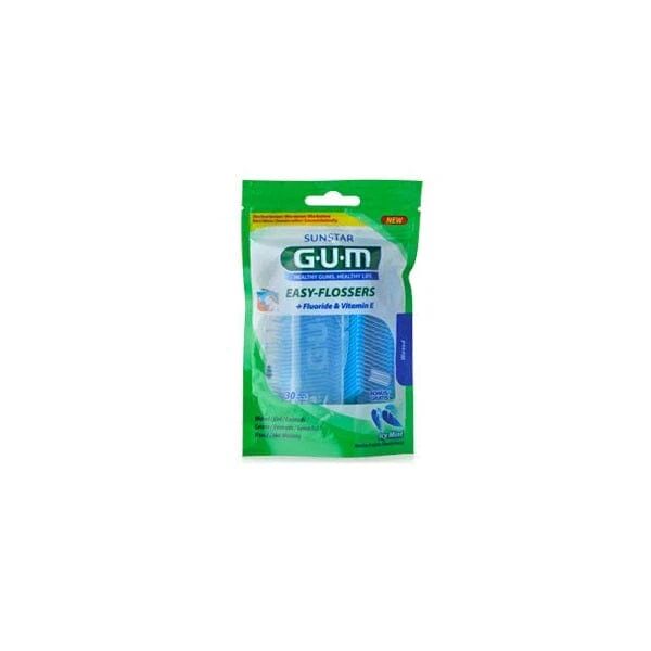 GUM Easy-flossers Forcella 30 Pezzi