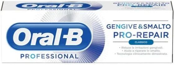 Oral-B Professional Dentifricio Pro-repair Gengive & Smalto Classico 75 Ml