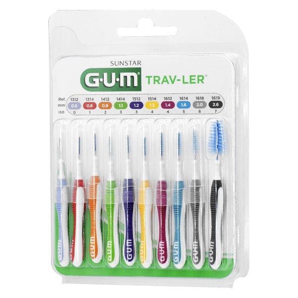 GUM Travler Kit Scovolini 10 Pezzi