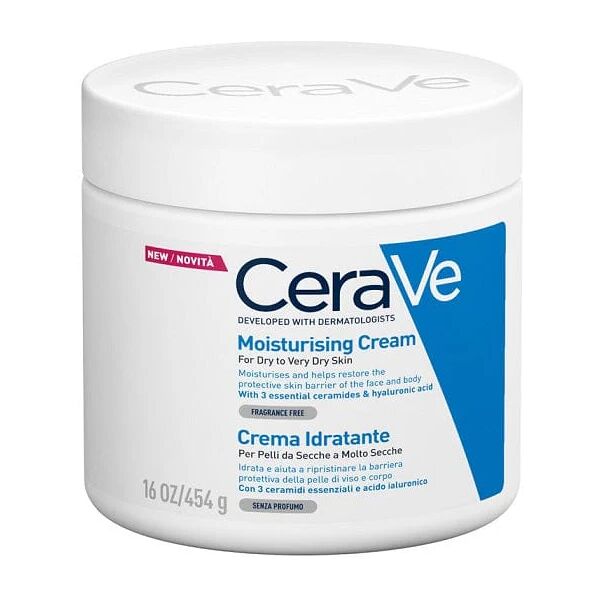 cerave crema idratante viso e corpo 454 g