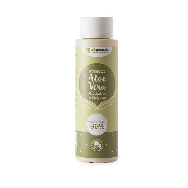 LA SAPONARIA Succo Di Aloe Gel Di Aloe Vera Puro 99% 150 Ml