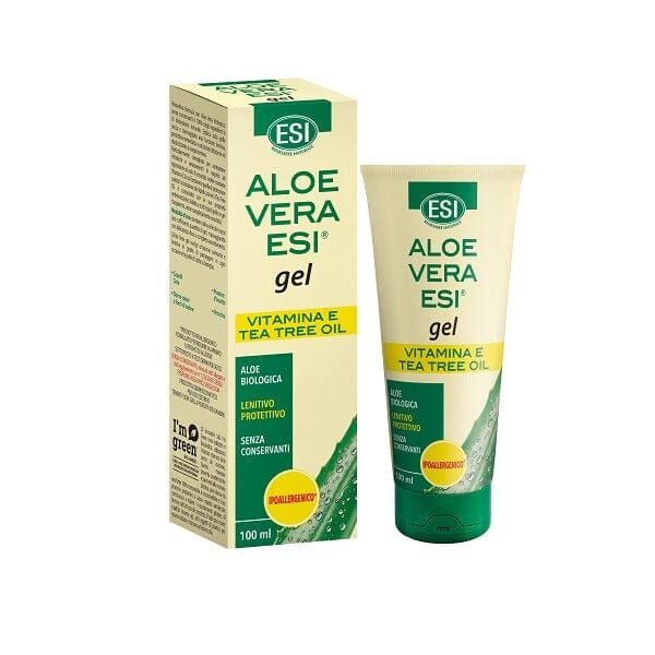 ESI Aloe Vera Gel Tea Tree Oil Tubo Da 100 Ml