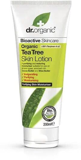 DR. ORGANIC Skin Lotion Corpo Organic Tea Tree 200 Ml