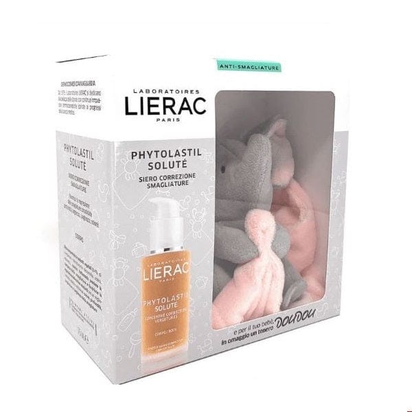 LIERAC Cofanetto Phytolastil Solutè Siero Corpo 75 Ml + Doudou Rosa