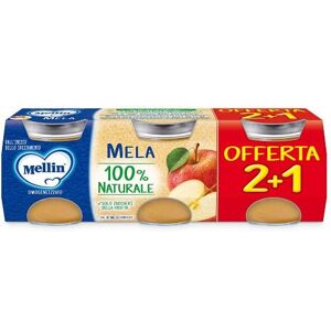 Mellin Omogeneizzato Mela 3 x 100 g