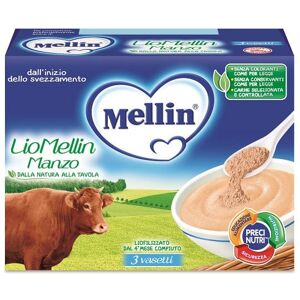 Mellin Lio Manzo 3 Vasetti 10 g