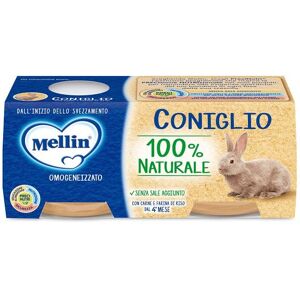 Mellin Omogeneizzato Coniglio 2 Vasetti 80 g