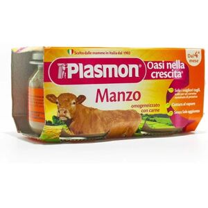 PLASMON Omogeneizzato Manzo 2x80 g