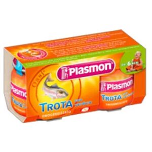 PLASMON Omogeneizzato Trota Verdure 2x80 g