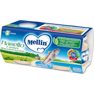 Mellin Nasello E Verdure 2 Vasetti 80 g