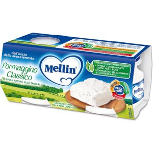 Mellin Baby Formaggino 2 Vasetti 80 g