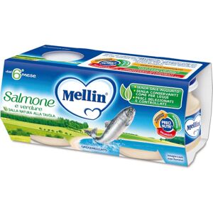 Mellin Omogeneizzato Salmone E Verdure 2 Vasetti 80 g