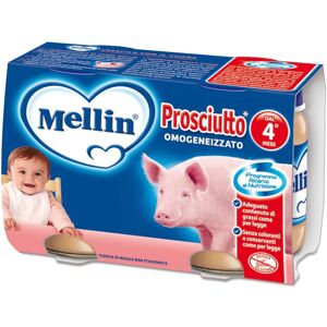 Mellin Omogeneizzato Prosciutto 2 Vasetti 120 g