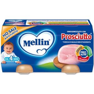 Mellin Omogeneizzato Prosciutto 2x80 g