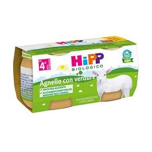 HIPP Bio Omogeneizzato Agnello 2x80 g