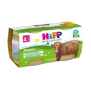 HIPP Bio Omogeneizzato Manzo 2x80 g