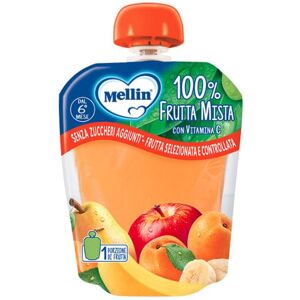 Mellin Merenda 100% Frutta Mista Con Vitamina C 90 g