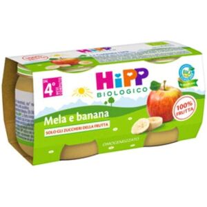 HIPP Omogeneizzato Bio Mela E Banana 2 x 80 g