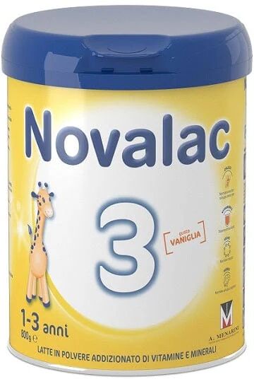 NOVALAC 3 Latte In Polvere 1-3 Anni 800 g