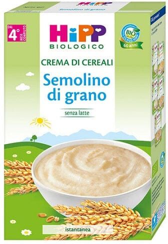 HIPP Bio Crema Di Cereali Semolino Di Grano 200 g