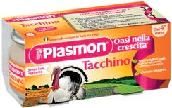 PLASMON Omogeneizzato Tacchino 2x80 g