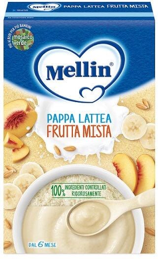 Mellin Pappa Lattea Frutta Mista 250 g