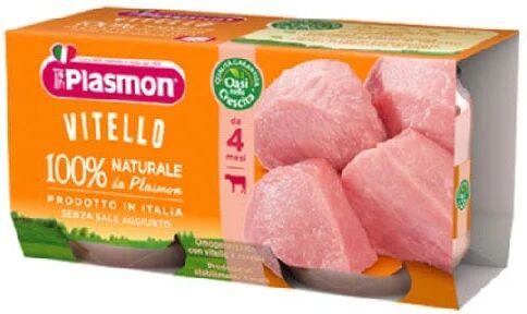 PLASMON Omogeneizzato Vitello 2x120 g