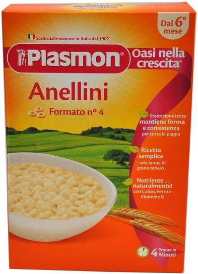 PLASMON Pastine Anellini 340 g