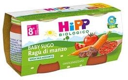 HIPP Omogeneizzato Baby Sugo Ragù Di Manzo Biologico 2x 80 g