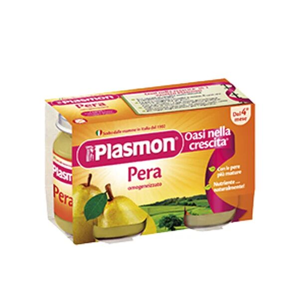 PLASMON Omogeneizzato Pera 2x104 g