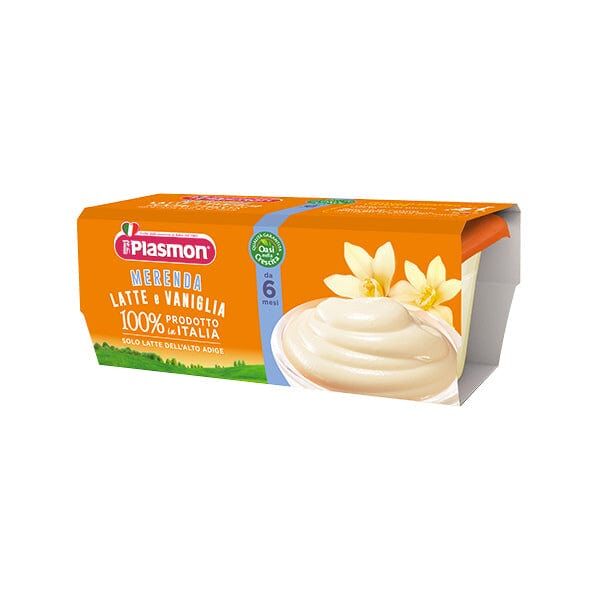 PLASMON Latte Alla Vaniglia Merenda 2 x 120 g