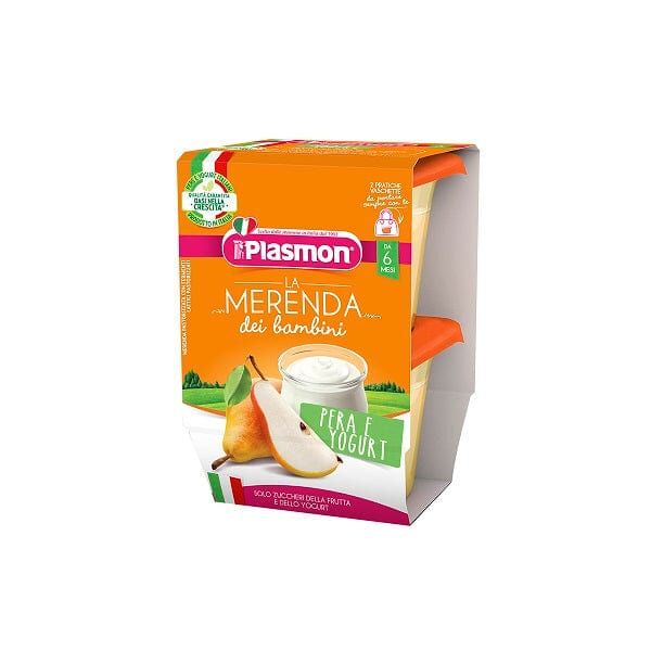 PLASMON Pera E Yogurt Merenda 2 x 120 g