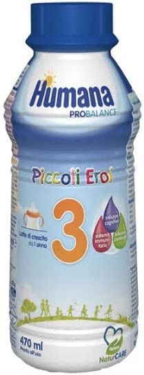 HUMANA Probalance Piccoli Eroi 3 Bottiglia 470 Ml