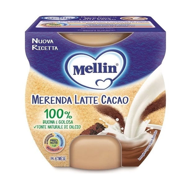 Mellin Merenda Latte Cacao 2 x 100 g