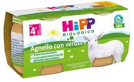 HIPP Bio Omogeneizzato Agnello 2x80 g