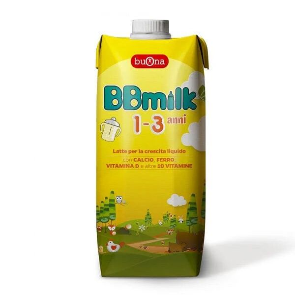 BUONA Bbmilk 1 -3 Anni Latte Liquido 500 Ml