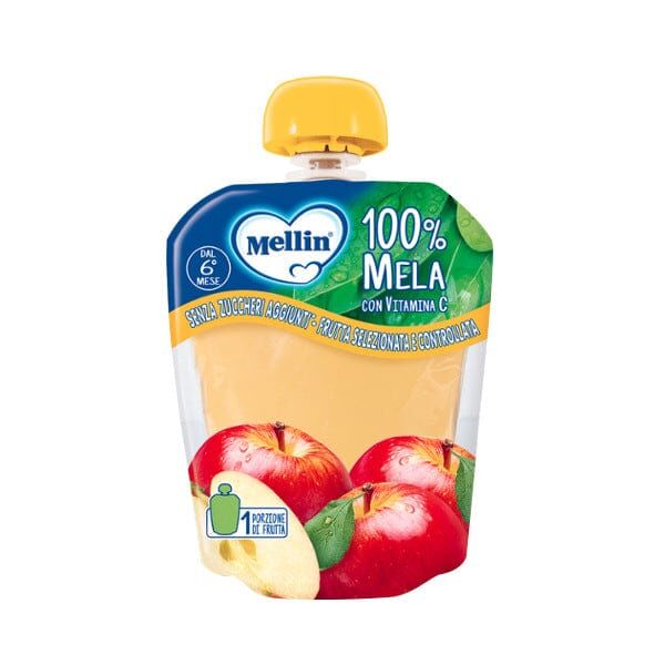 Mellin Merenda 100% Mela Con Vitamina C 90 g