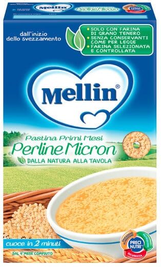 Mellin Pastina Perline Micron 350 g