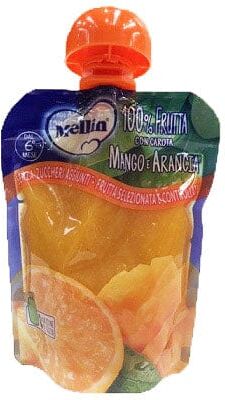 Mellin Pouch Arancia Mango 90 g