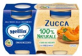 Mellin Omogeneizzati Alla Zucca 2x125 g