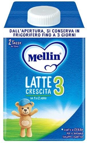 Mellin Latte Crescita 3 Liquido 500 Ml