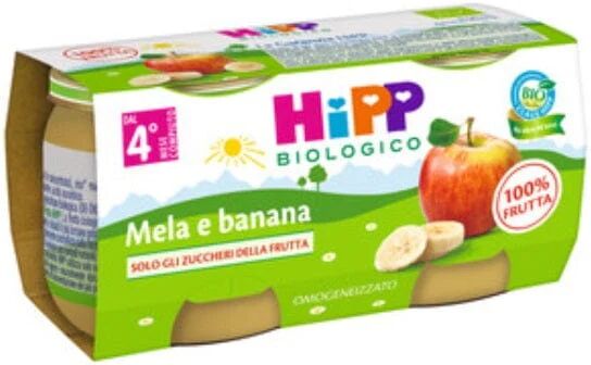 HIPP Omogeneizzato Bio Mela E Banana 2 x 80 g