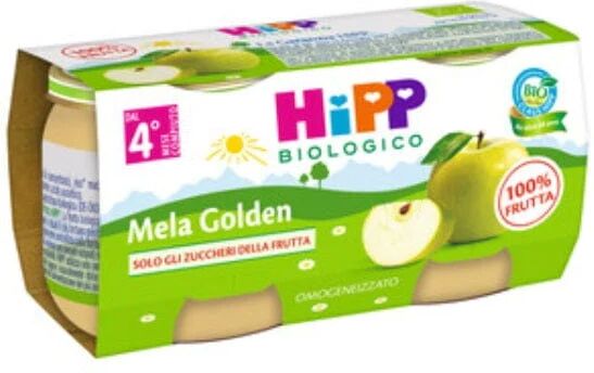 HIPP Omogeneizzato Bio Mela Golden 2 x 80 g