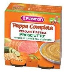 PLASMON Pappa Completa Verdure Pastina E Prosciutto Cotto 2x190 g