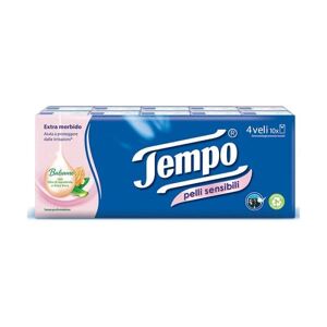 TEMPO Fazzoletti Pelli Sensibili 10 Pacchetti