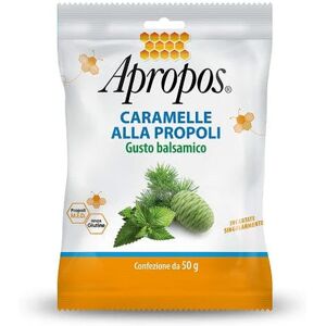 APROPOS Caramelle Dure Alla Propoli Gusto Balsamico 50 g